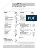 Cuadro de La Conducta y Areas A Observar - Sattler