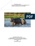 Estudio de Caso Acerca de Los Hipopótamos Invasores en Colombia