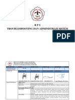 RPS - Troubleshooting - Administrasi Sistem - TK 212