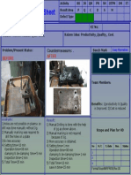 Kaizen Idea Sheet: Countermeasure