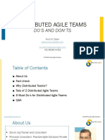 Distributed Agile Teams