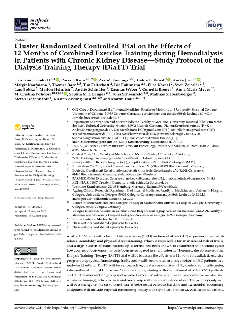 Inter Gero Von Descargar gratis PDF Chronic Kidney Disease