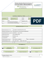 Material Submital Form 0070-00