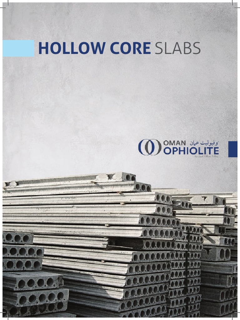 Oman Ophiolite Hollow Block UValue PDF Concrete Precast Concrete