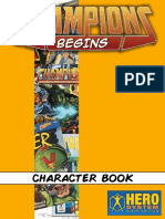 Champions Begins Character Book