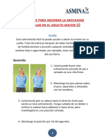 Ejercicios Movilidad Articular para Personas Mayores (Parte I)