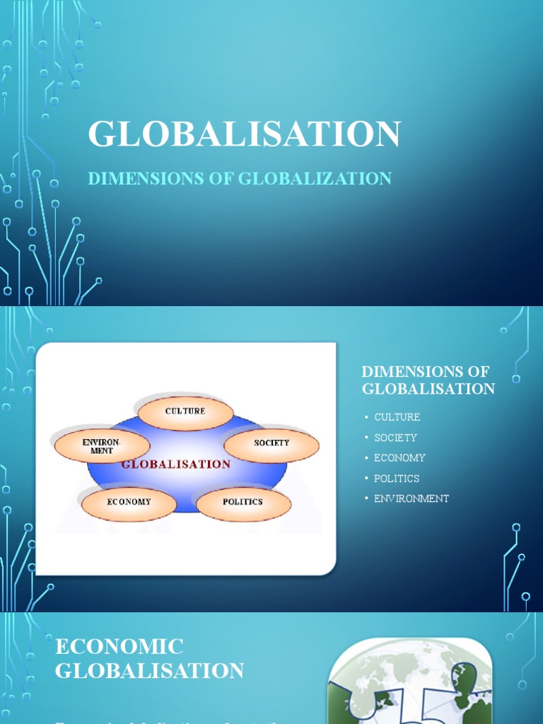 Globalisation: Dimensions of Globalization | PDF | Globalization ...