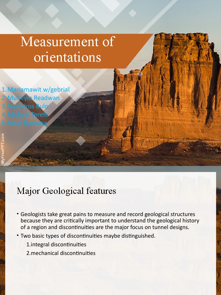 Measuring Geological Discontinuity Orientations | PDF