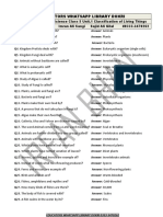 PST JEST 5th Class Science Subject PDF