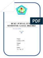 Buku Jurnal Guru Semester Gasal 2022