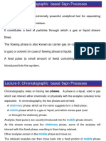 Chapter 4 - Chromatographic Based Sepn (Lec-6)