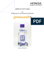 Specifications: Diagnostic Ultrasound System