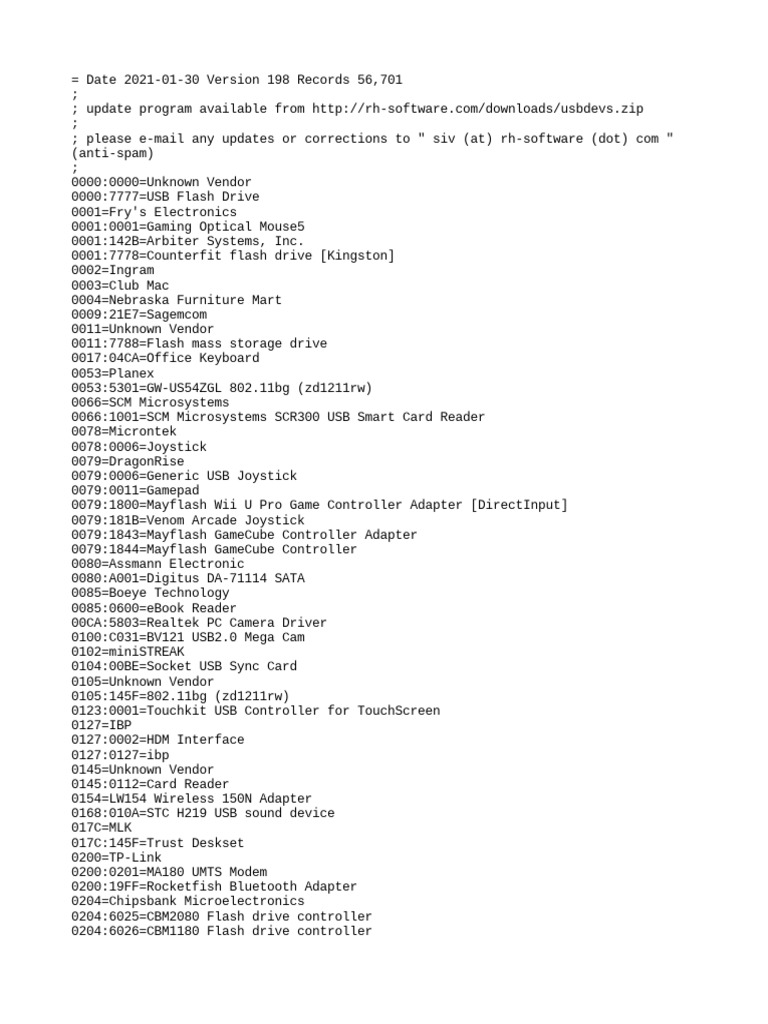 Usb Devs | PDF | Usb | 3 G