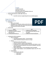 10.25-27.2021 - Term Project & Safety Management