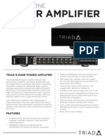 Triad 8 Zone Power Amplifier