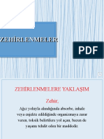 Hafta Zehirlenmeler