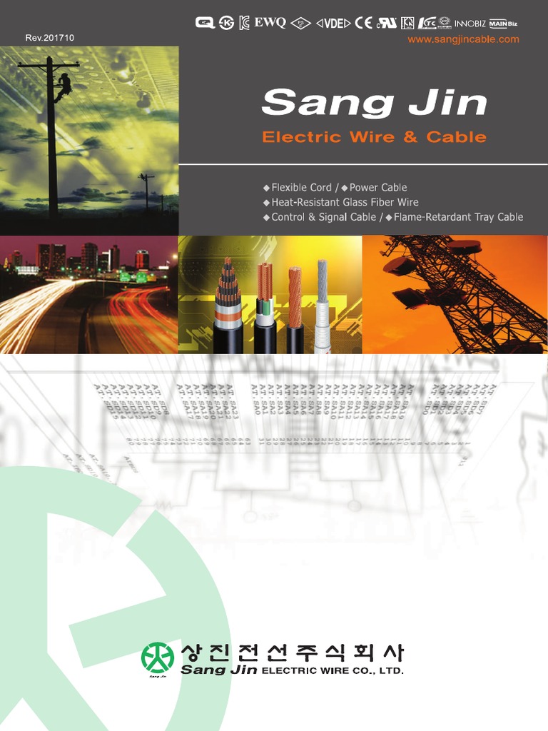 4.1 Catalogue Hang Sangjin PDF Electrical Conductor Insulator (Electricity)