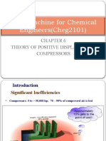 Fluid Machine For Chemical Engineers (Cheg2101) : Theory of Positive Displacement Compressors