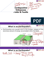 Module 4 (Folding & Faulting, Earthquakes & Volcanoes)