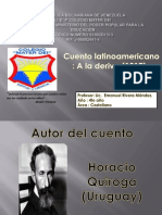 Cuento Latinoamericano - A La Deriva Horacio Quiroga.