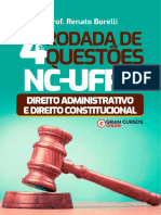 4 - Rodada de Questões - NC- UFPR - Administrativo e Constitucional