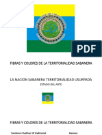 Ponencia FIBRAS Y COLORES DE LA TERRITORIALIDAD SABANERA 13 de Noviembre de 2021