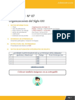 Actividad #07 - Administración UG - Organizaciones Del Siglo XXI