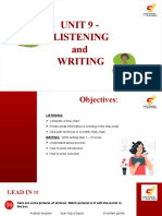 Unit 9 Listeningwriting Teaching Slides