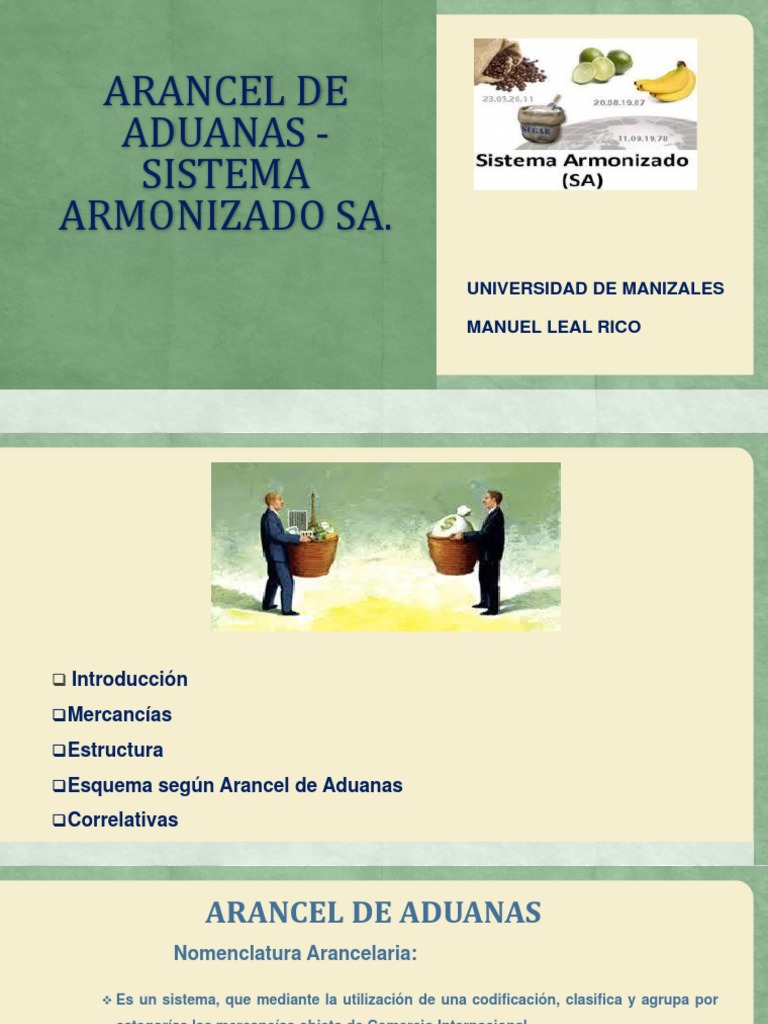 Arancel de Aduanas en Colombia | PDF | aduana | Arancel