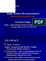 Un Cefact Single Window Recommendation Gordon Cragge