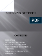 Shedding of Teeth
