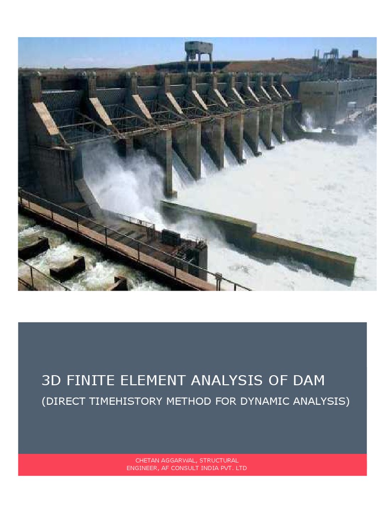 3D Finite Element Analysis of A Dam | PDF | Strength Of Materials ...