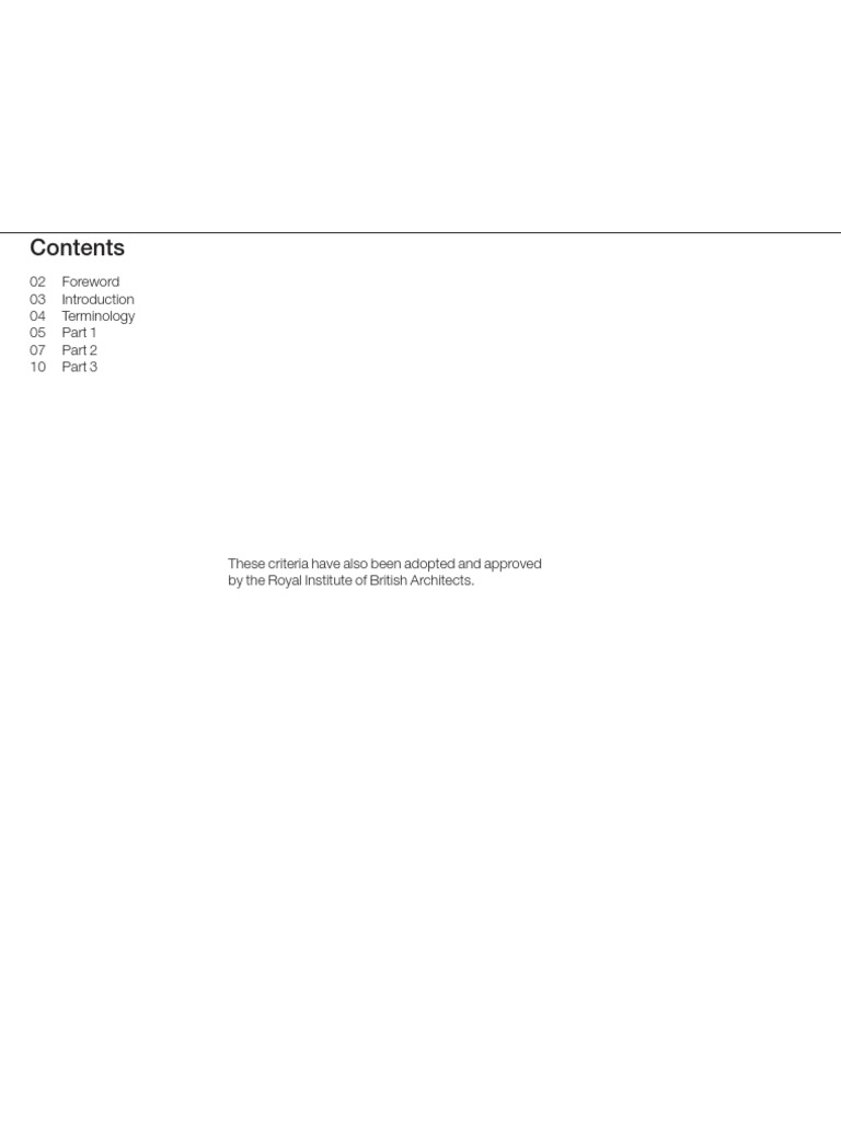 Prescription of Qualifications ARB Criteria | PDF | Design | Architect
