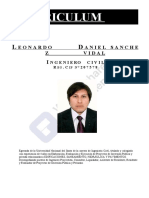 CV Ing. Leonardo Daniel Sanchez Vidal 18-01-2022