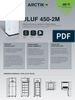 Congelador ultra bajo ULUF 450-2M -86°C