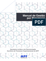 MANUAL DE GESTÃO POR PROCESSOS - MPF