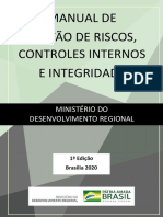 MANUAL DE INTEGRIDADE GESTAO DE RISCOS E CONTROLES INTERNOS - MDR
