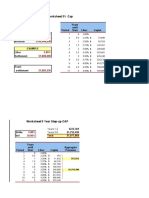 Worksheet 3% Cap: Period Libor Caplet Strike Vol Notional Example Libor Settlement Years Until Start