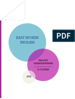 Verb Example-Easy Spoken English - SI