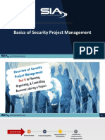 Basics of Security Project Management