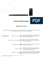 Samsung HW-N550 Soundbar Elevates TV Audio