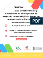 Flyer Charla Informativa PEF