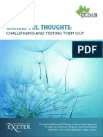 Unhelpful Thoughts:: Challenging and Testing Them Out
