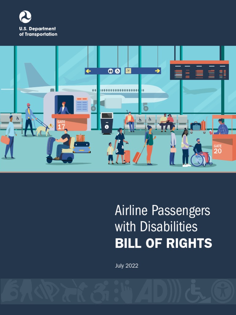508 Airline Passengers With Disabilities Bill of Rights 07072022 ADA