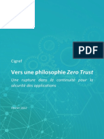 Vers Une Philosophie Zero Trust Une Rupture Dans La Continuite Pour La Securite Des Applications Fevrier 2022