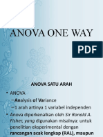 Anova One Way