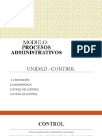 Modulo P.A. - Control