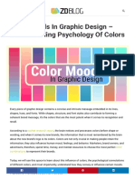 Color Moods in Graphic Design