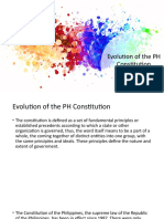 GUIDE 11 - Evolution of The PH Constitution