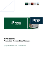 01.4IB.66000C Power/Vac® Vacuum Circuit Breaker: Equipped With ML-17 or ML-17H Mechanism